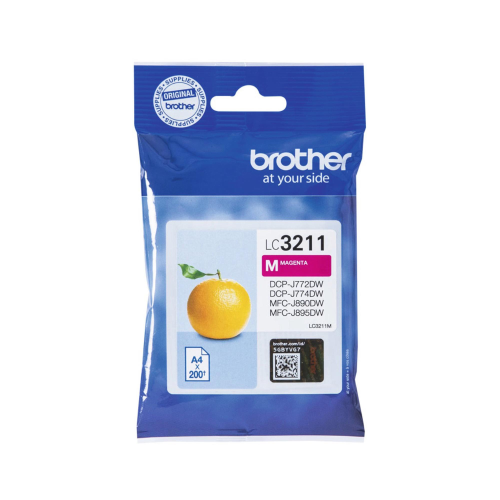 BROTHER LC-3211M CARTUCCIA DA 200 PAGINE MAGENTA